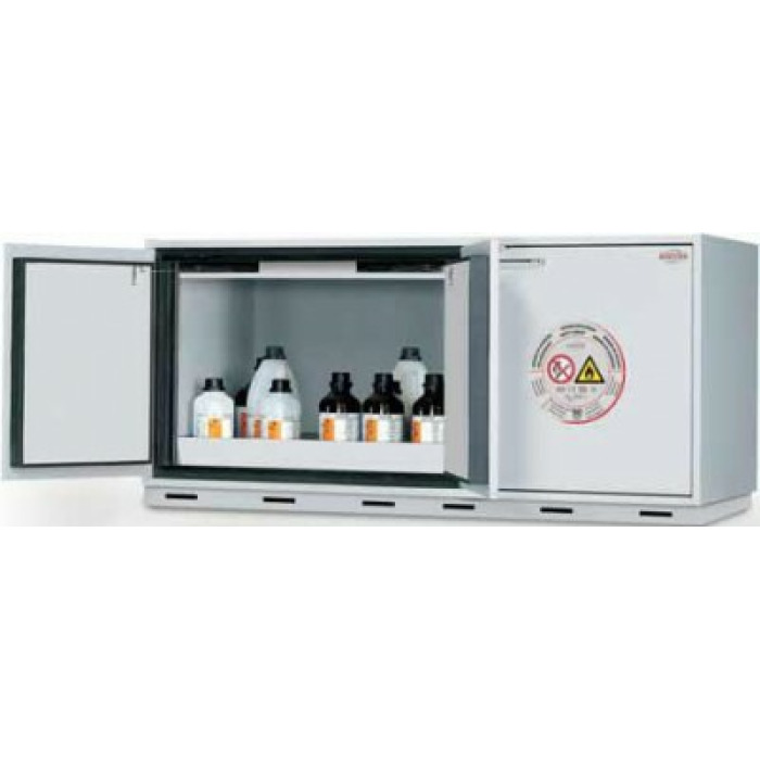 Safety Cabinet Width 1 400 mm, wing doors + drawer